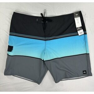 O'Neill Board Shorts Swim Mens Sz 44 Quick-Drying LENNOX STRIPE 21 ONEILL NWT